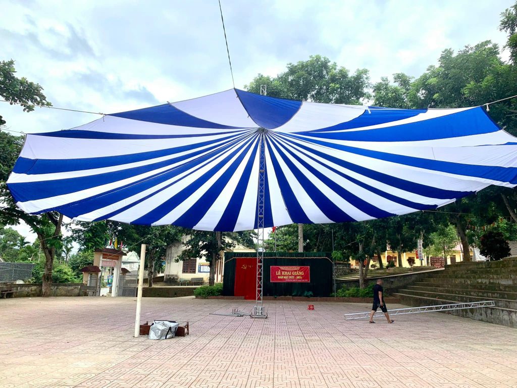 Lắp đặt Dù Sự Kiện KCN Châu Đức