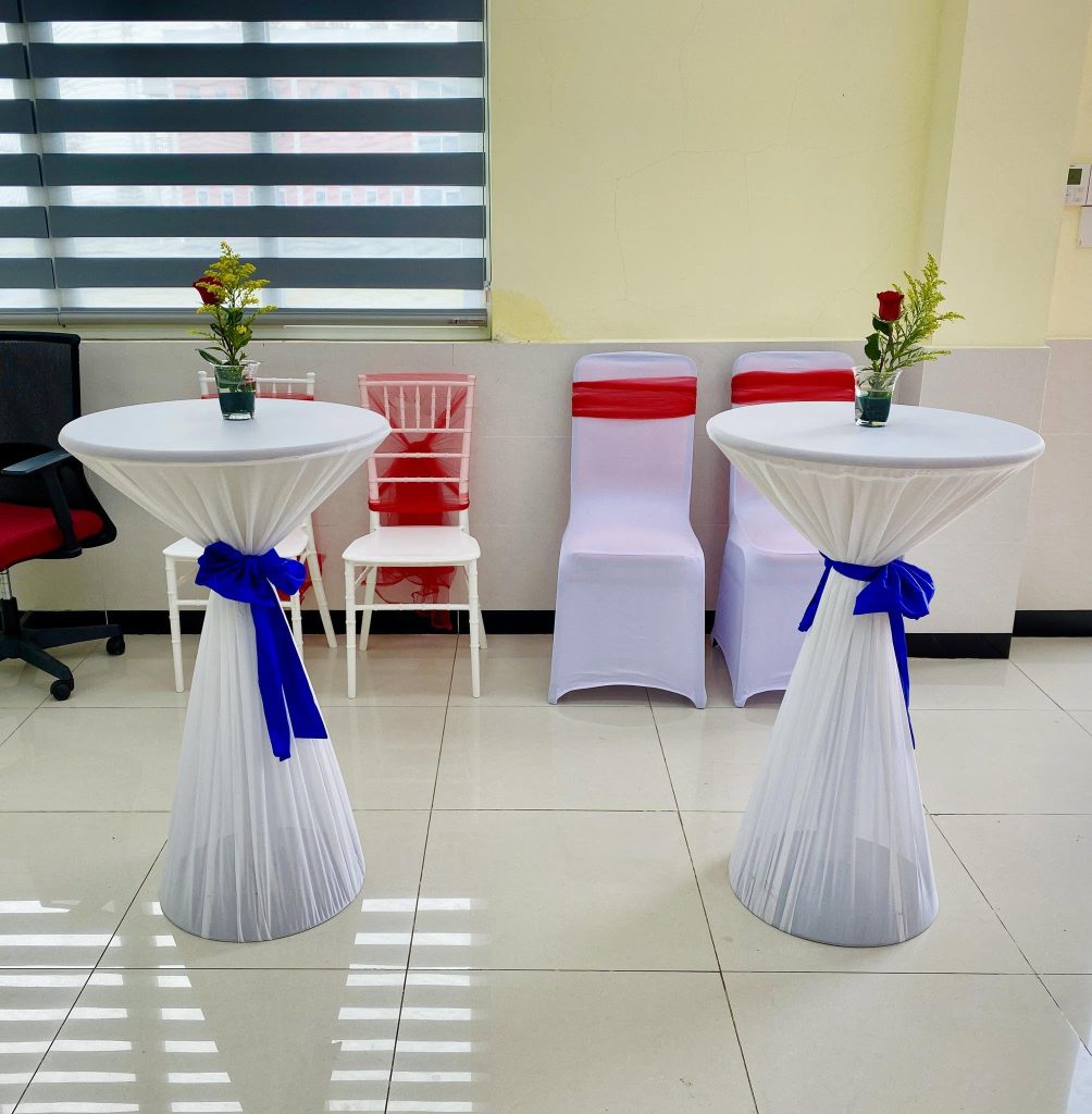 Cty sự kiện Châu Đức Event cho thuê bàn Cocktail sự kiện