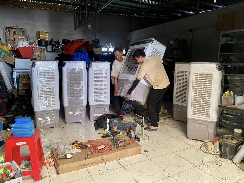 Cho thuê quạt hơi nước sự kiện tại Châu Đức