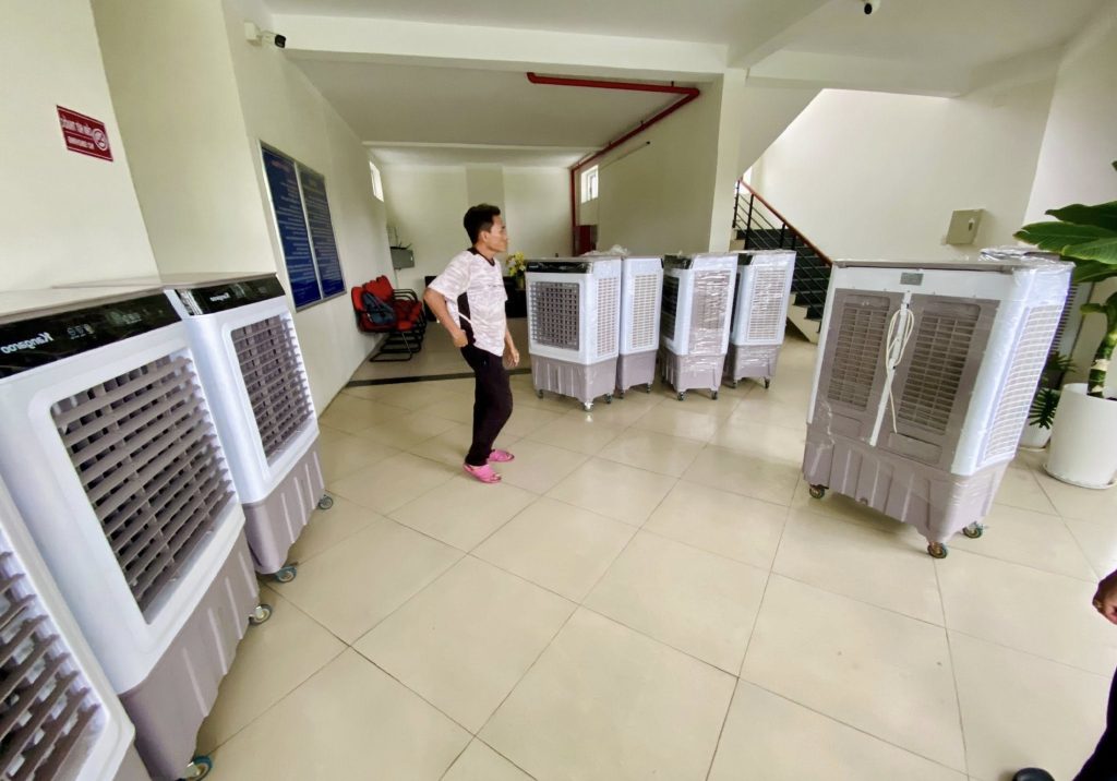 dịch vụ cho thuê quạt hơi nước sự kiện tại Châu Đức, Sonadezi
