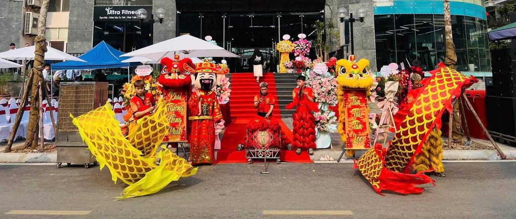 Cung cấp đội múa Lân Sư Rồng tại Châu Đức - Bà Rịa Vũng Tàu